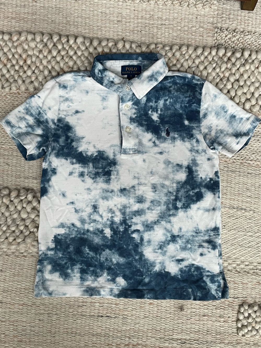 Polo Ralph Lauren Boys Tie Dye Polo shirt sz 6